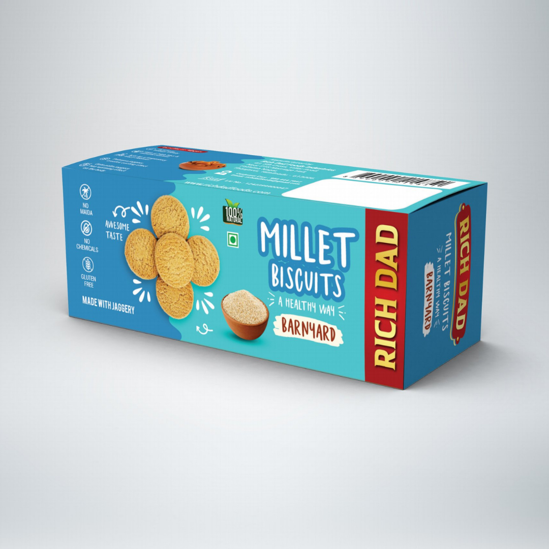 Rich Dad Pearl Millet Biscuits – A Healthy Way